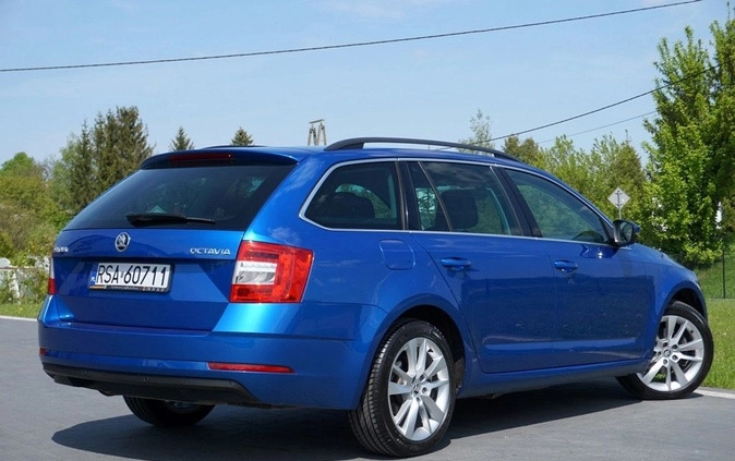 Skoda Octavia cena 71900 przebieg: 158000, rok produkcji 2019 z Sanok małe 704